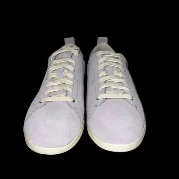 Cole Haan Carly Suede Low Top Sneakers, Lilac Suede - Picture 2 of 4